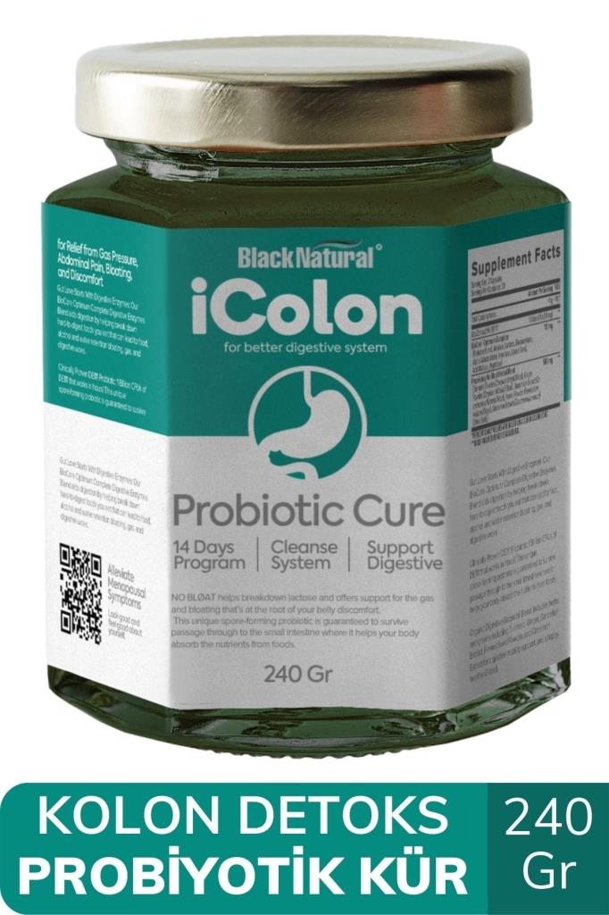 black-natural-icolon-probiyotik-cure-240-gr-13092